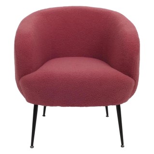 Silla de Confidente HARMONY, en Tela color Rosa 2