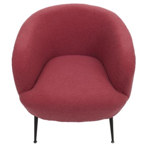 Silla de Confidente HARMONY, en Tela color Rosa