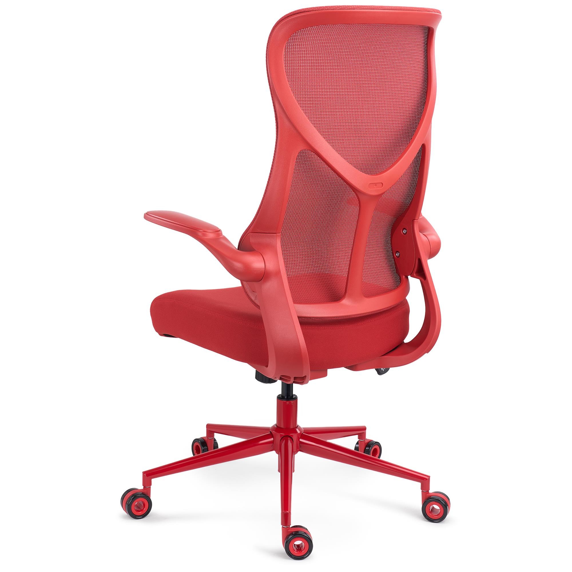 Silla de Oficina DAFNE COLOR, Brazos Abatibles, Gran Diseño, Calidad y Ergonomía, En Azul