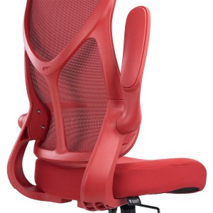 Silla de Oficina DAFNE, brazos abatibles, azul
