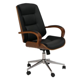 Silla de oficina CLARIN en color negro