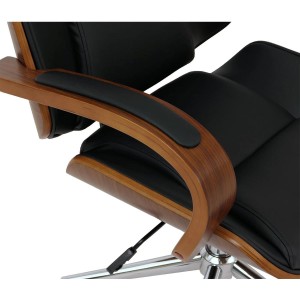 Silla de oficina CLARIN en color negro