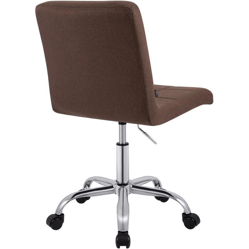 Silla de Oficina CLIP en Tela color Gris Oscuro