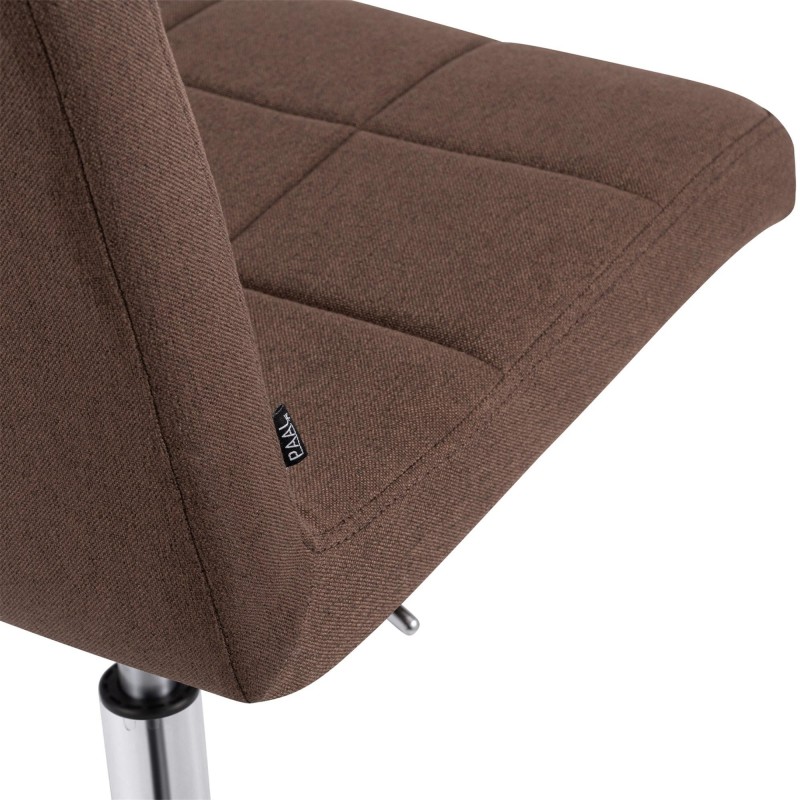 Silla de Oficina CLIP en Tela color Gris Oscuro