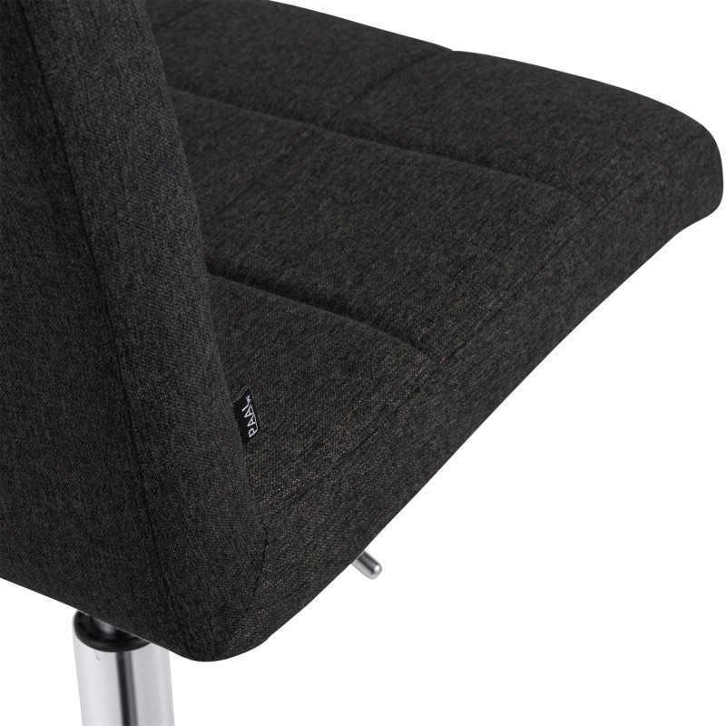 Silla de Oficina CLIP en Tela color Gris Oscuro