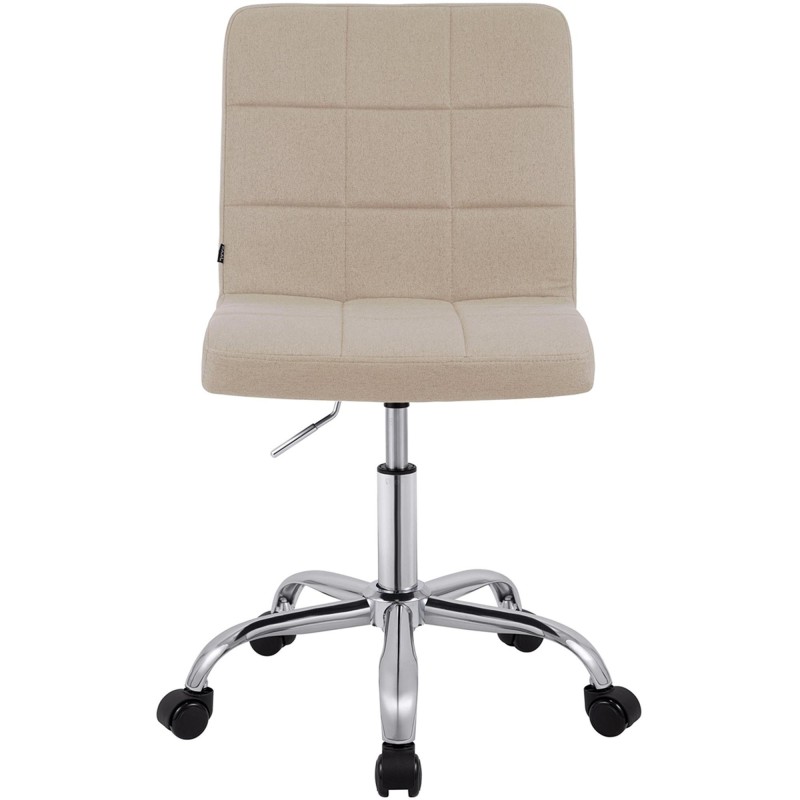 Silla de Oficina CLIP en Tela color Gris Oscuro