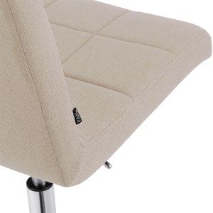 Silla de Oficina CLIP en Tela color Gris Oscuro