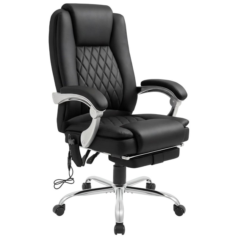 Sillón de Oficina CABUYA en Piel color Negro