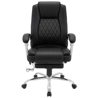 Sillón de Oficina CABUYA en Piel color Negro 2