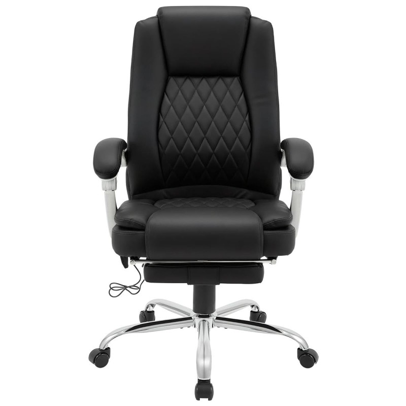 Sillón de Oficina CABUYA en Piel color Negro