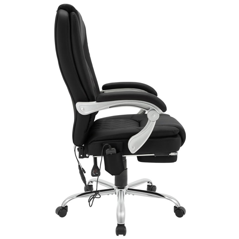 Sillón de Oficina CABUYA en Piel color Negro