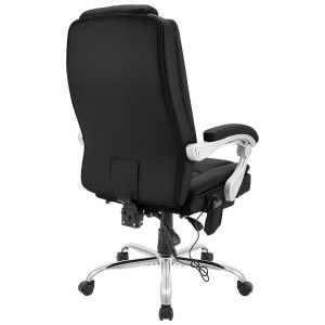 Sillón de Oficina CABUYA en Piel color Negro