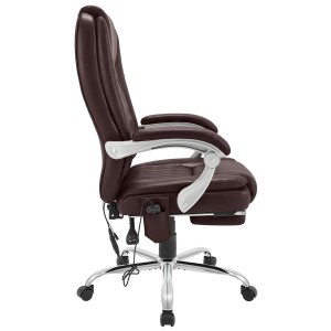 Sillón de Oficina CABUYA en Piel color Negro