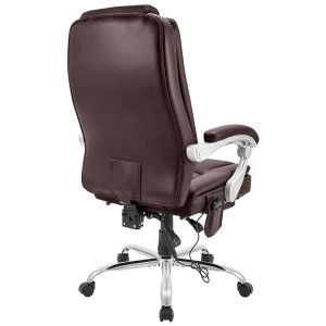 Sillón de Oficina CABUYA en Piel color Negro