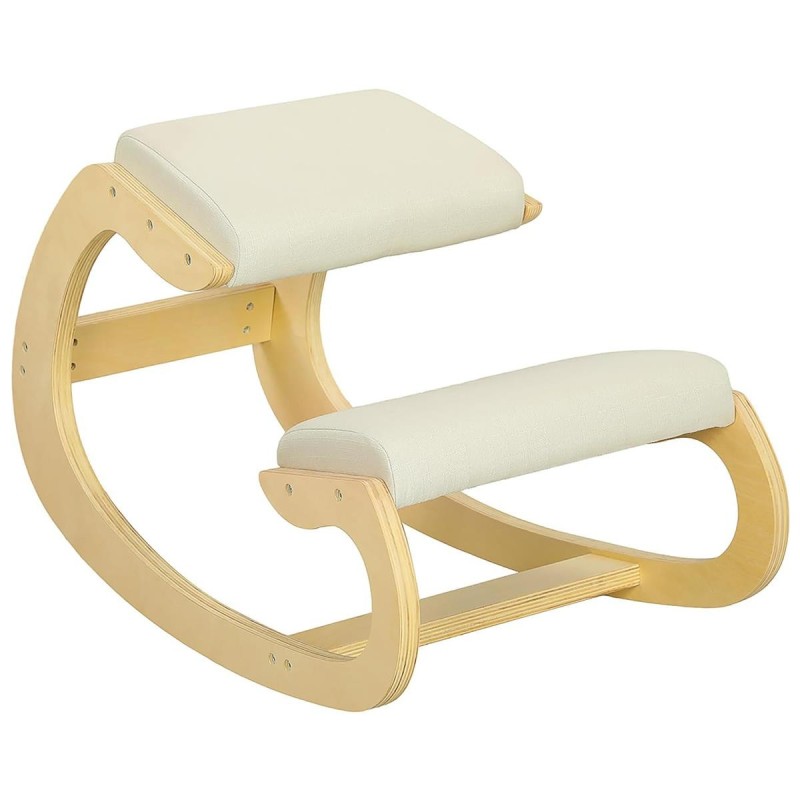 Silla Ergonómica de Rodillas YOSI color Crema