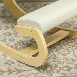 Silla Ergonómica de Rodillas YOSI color Crema