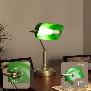 Lámpara de mesa HALO, en color Verde 2