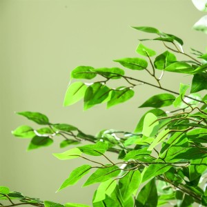 Planta de Oficina VITAL, Altura 180 cm, Ficus Artificial con Maceta Incluida