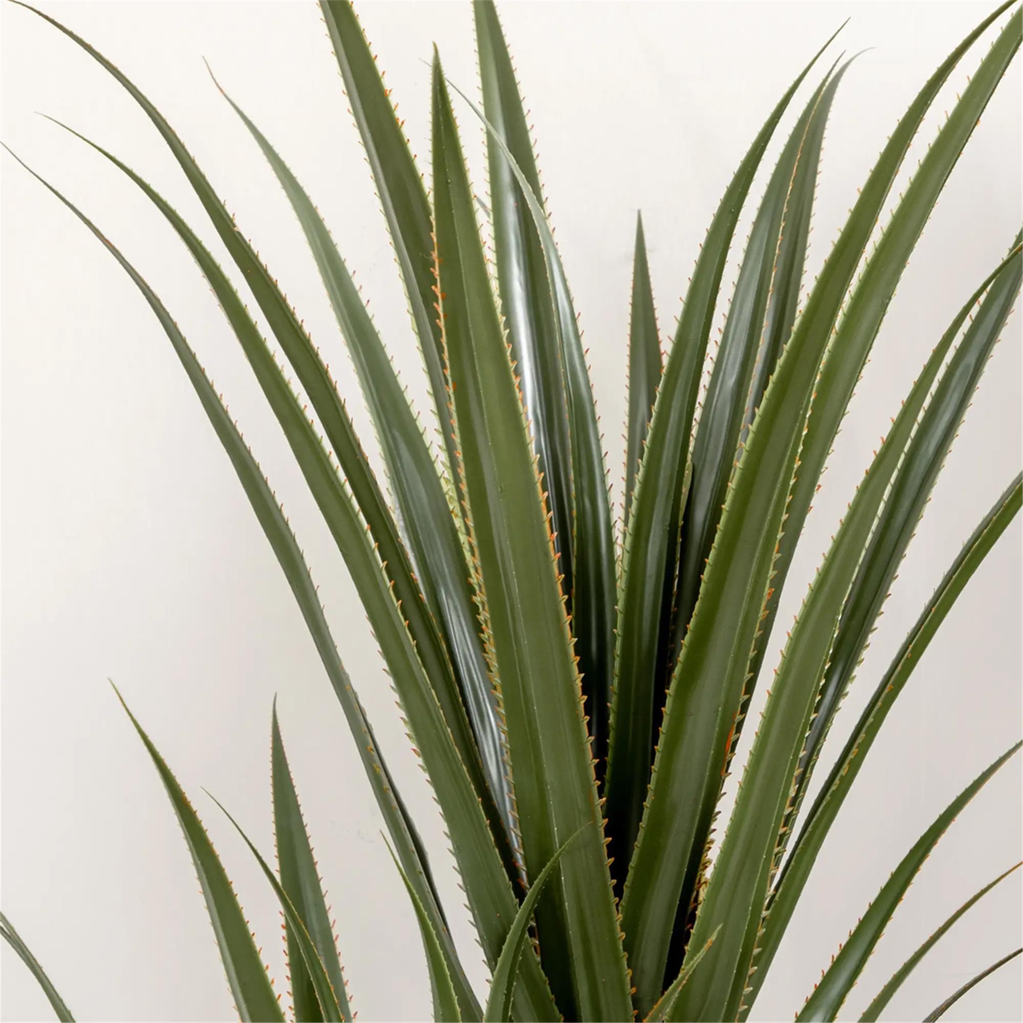Planta de Oficina TUKA, Altura 190 cm, Yuka Artificial con Maceta Incluida