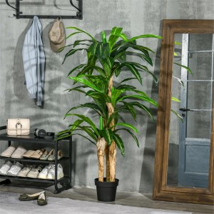 Planta de Oficina TAIS, Dracaena Artificial con Maceta Incluida