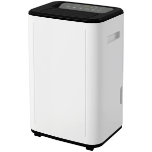 Deshumidificador de oficina DRYPRO, Gran funcionalidad, en Negro y Blanco