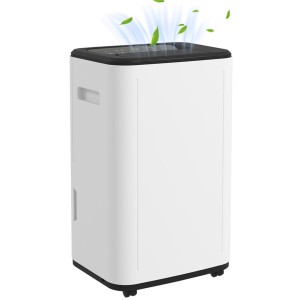Deshumidificador de oficina DRYPRO, Gran funcionalidad, en Negro y Blanco