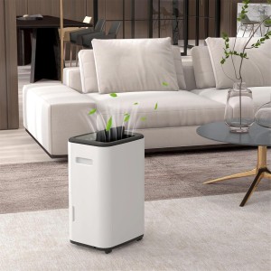 Deshumidificador de oficina DRYPRO, Gran funcionalidad, en Negro y Blanco
