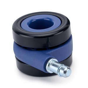 Lote 5 Ruedas para Sillas de Oficina AERO, Gaming, Color Negro