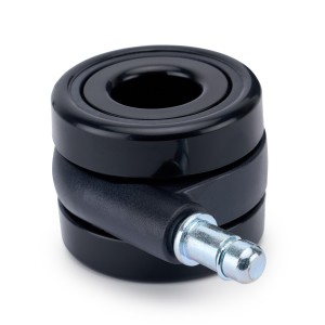 Lote 5 Ruedas para Sillas de Oficina AERO, Gaming, Color Negro