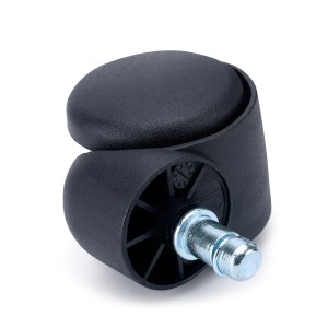 5x Ruedas Sillas Oficina JACK, 11x50mm, color Negro