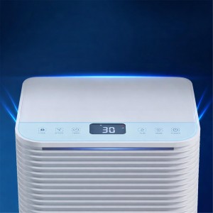 Deshumidificador de oficina CLIMAFIX, Gran funcionalidad, en Blanco