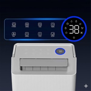 Deshumidificador de oficina PUREDRY, Gran Capacidad, en Blanco