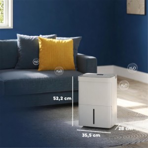 Deshumidificador de oficina OFFIDRY, Funcional y Amplia Capacidad, en Blanco