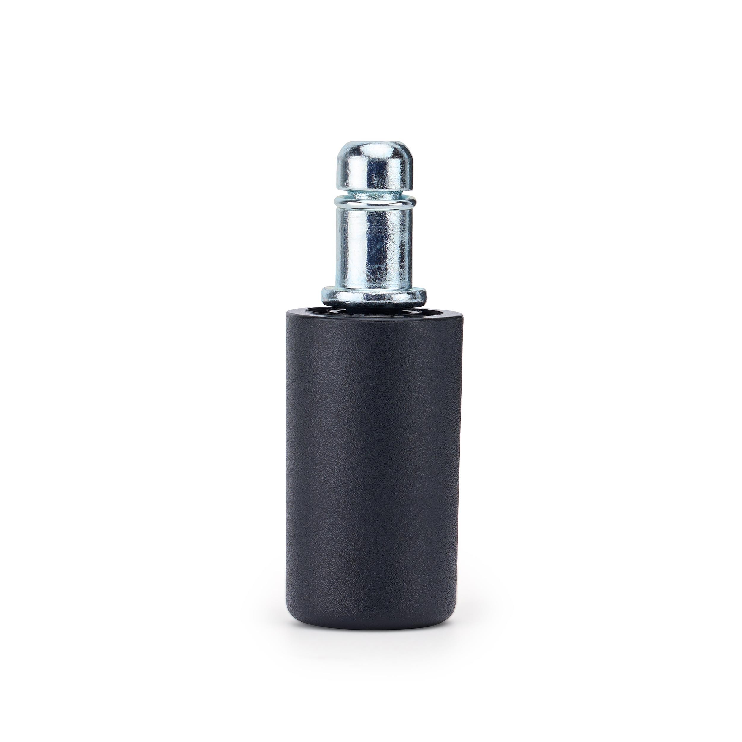 5x Tapones Para Silla de Oficina PAD 20, Eje 11mm, Antideslizantes, color Negro