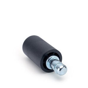 5x Tapones Para Silla de Oficina PAD 20, Eje 11mm, color Negro