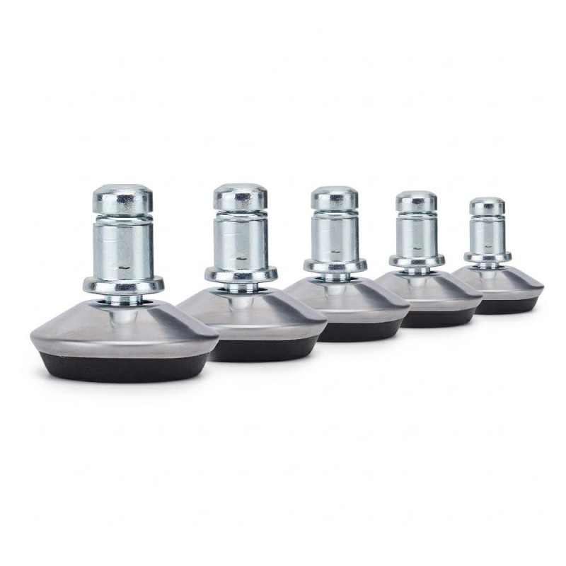 5x Tapones Para Silla de Oficina PAD 20, Eje 11mm, color Negro