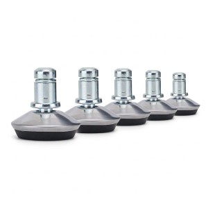 5x Tapones Para Silla de Oficina PAD 20, Eje 11mm, color Negro