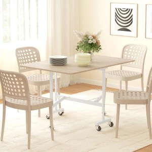 Mesa de Reuniones NICOSIA, 120x80x73 cm, color Blanco