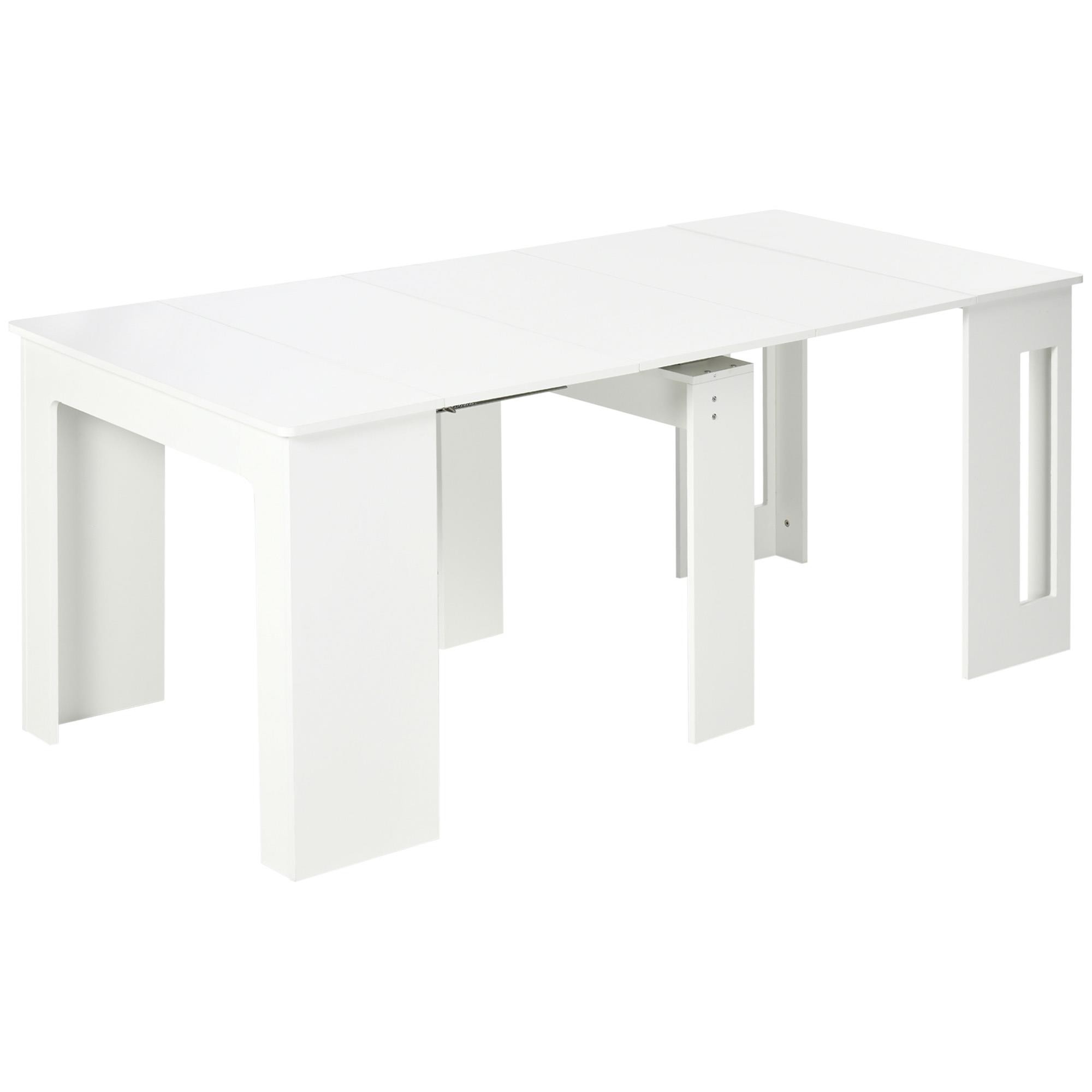 Mesa de Reuniones ASMARA, Extensible de 60 a 180 cm, en Madera color Nogal
