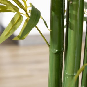 Planta de Oficina IRIS, Bambú Artificial con Maceta Incluida