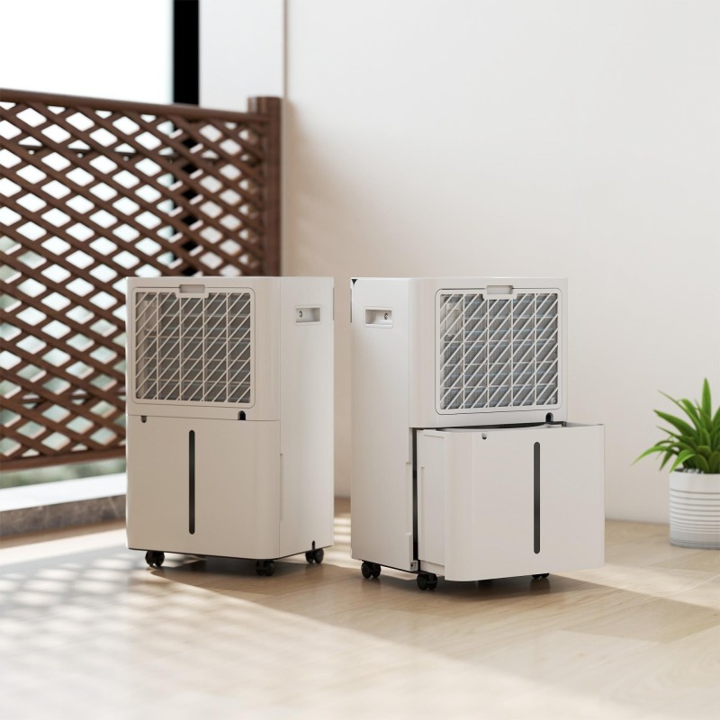 Deshumidificador de oficina HUMIDORF, con Bloqueo Infantil, Color Blanco