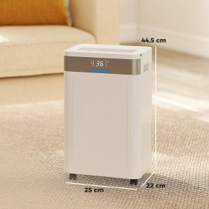 Deshumidificador de oficina HUMIDORF, con Bloqueo Infantil, Color Blanco