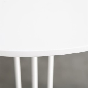 Mesa de Reuniones MIRTA, Dimensiones Ø70x75 cm, color Blanco
