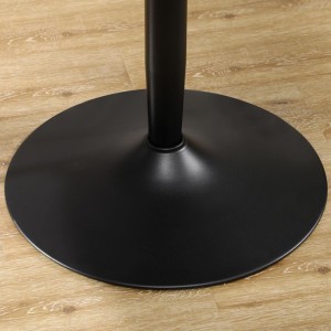 Mesa de Reuniones TURÍN,  Ø70x75 cm, en color Negro