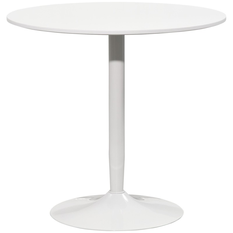 Mesa de Reuniones TURÍN,  Ø70x75 cm, en color Negro