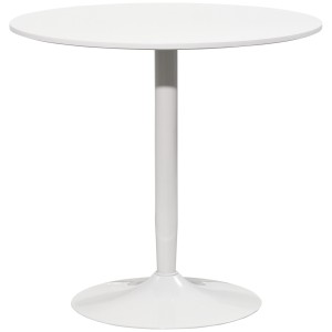 Mesa de Reuniones TURÍN,  Ø70x75 cm, en color Negro