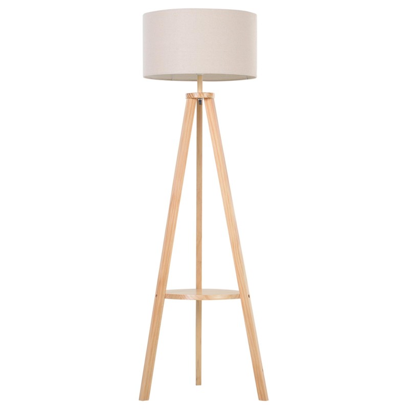 Lámpara de Oficina FOCUSA, Estructura de Madera, color Gris