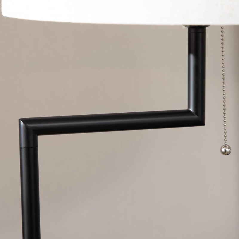 Lámpara de Oficina LUMOS, Dimensiones Ø40x170, color Negro
