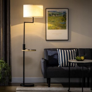 Lámpara de Oficina LUMOS, Dimensiones Ø40x170, color Negro