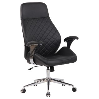 Sillón Ejecutivo DRESDE en Piel Natural color Negro